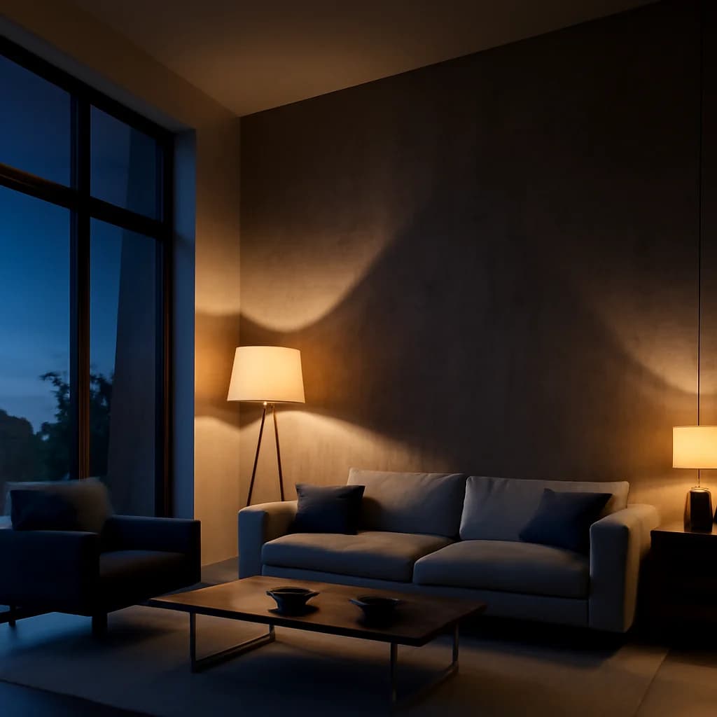 Lumina artificială în arhitectură: cum proiectăm corect iluminatul