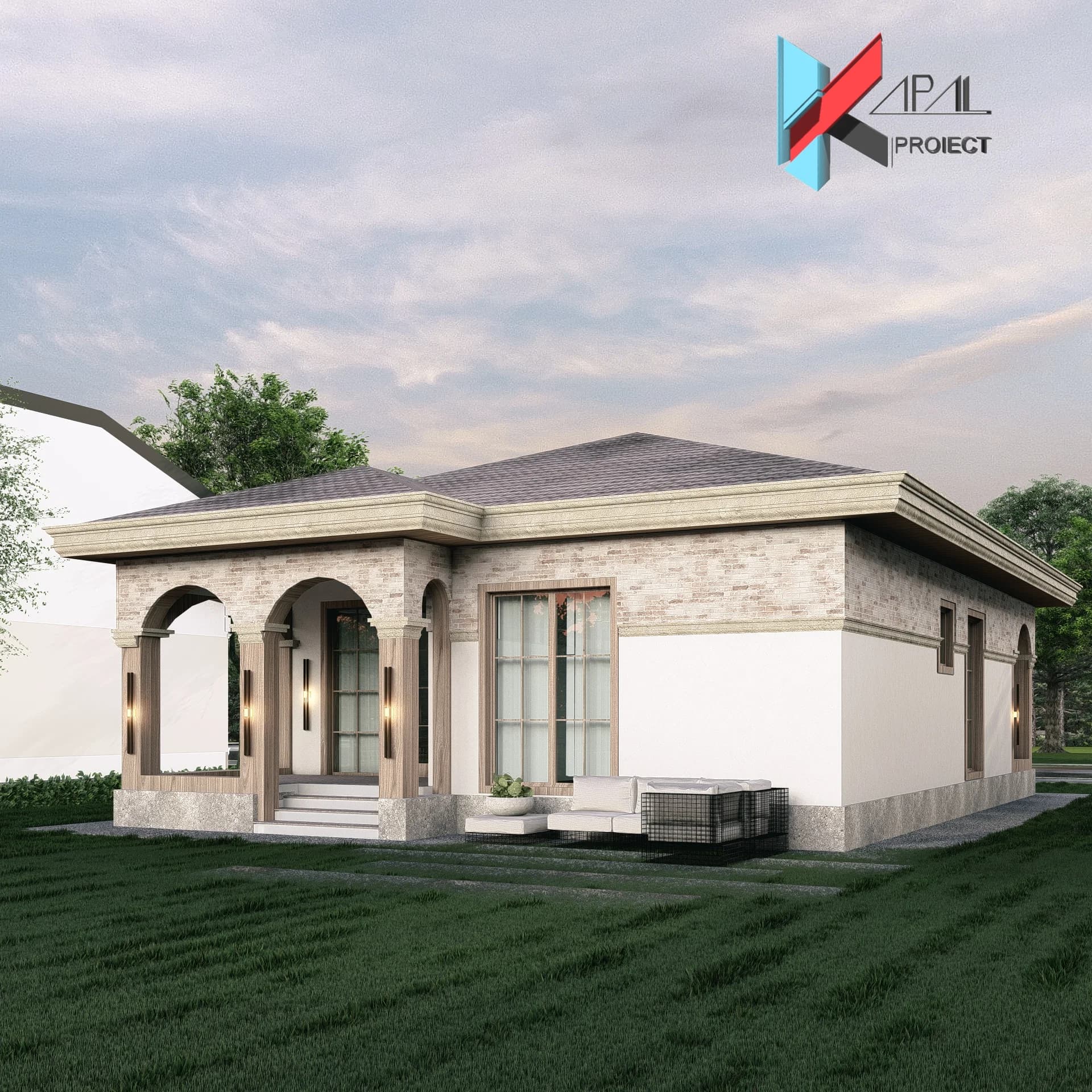 Proiect case clasic K172 Locuinta unifamiliala Parter - imagine galerie 5 Kapal Proiect