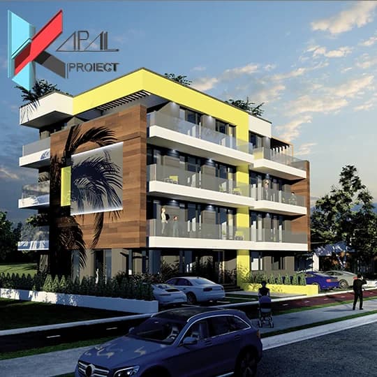 Proiect case modern K007 Casa de vacanta P+2E+3E retras - imagine galerie 3 Kapal Proiect
