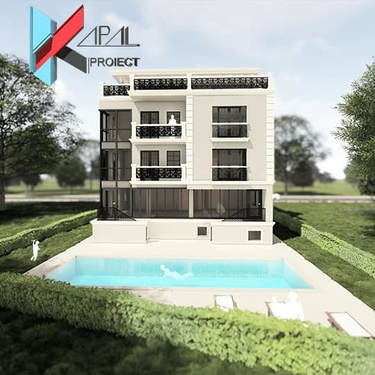 Proiect case clasic K009 Locuinta unifamiliala D+P+4E Constanta - detaliu fatada Kapal Proiect