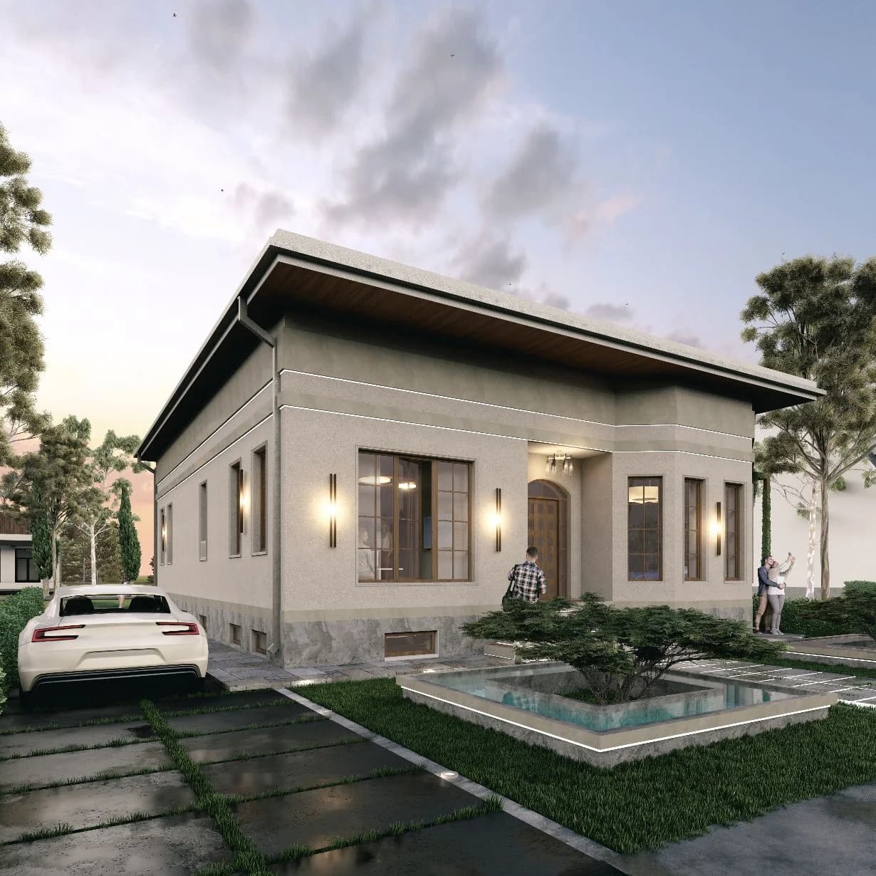 K141 Locuință unifamilială S+P+M