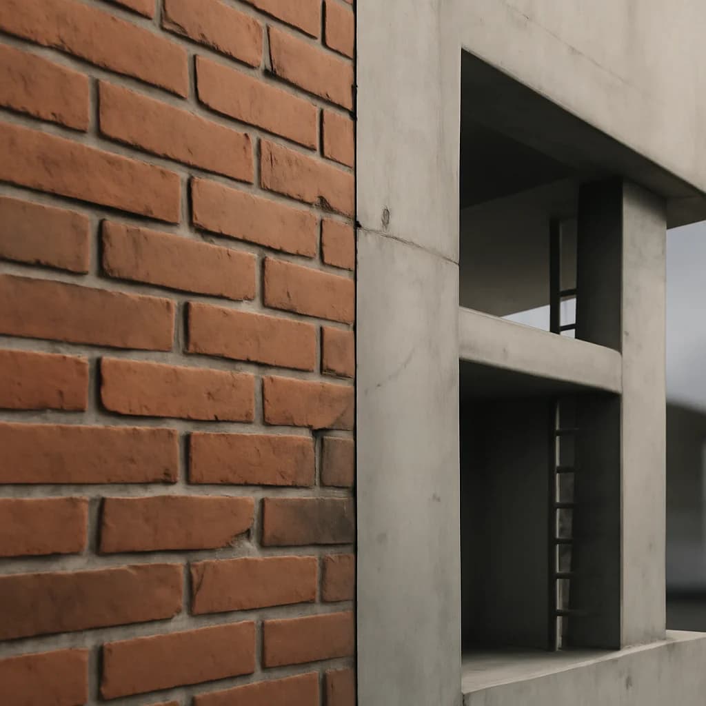 Structură din zidărie sau cadre din beton armat — cum alegi? — ilustratie construcții | Kapal Proiect