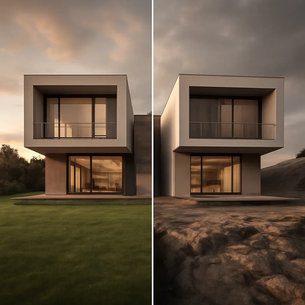 Cadaster sau teren concesionat: ce alegi când construiești — ilustratie cadastru și imobiliare | Kapal Proiect