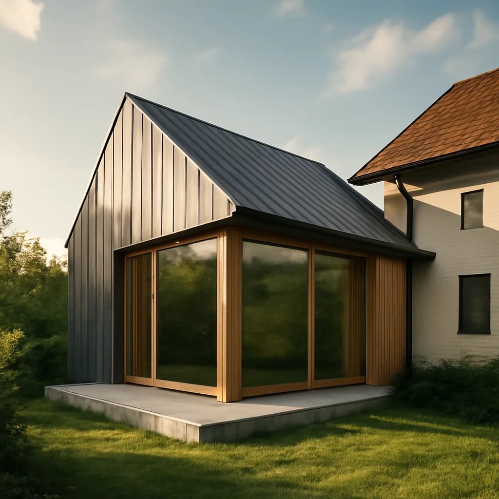 Acoperiș cu o singură apă (shed): când funcționează și cum se proiectează — ilustratie construcții | Kapal Proiect