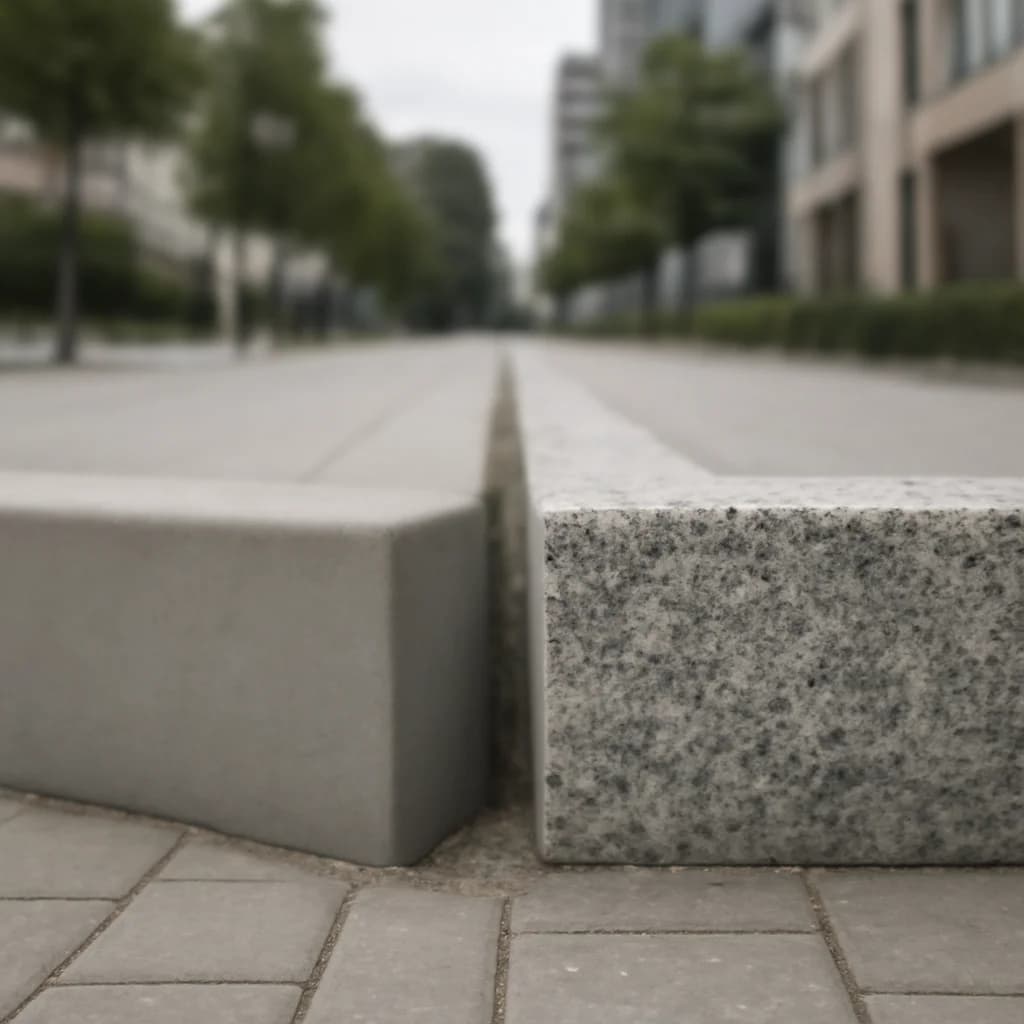 Borduri de beton sau granit: cum alegi corect