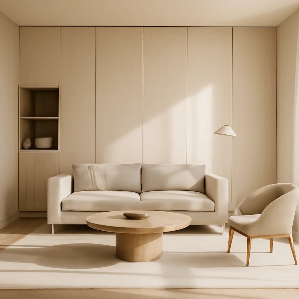 Dulap în perete sau mobilier liber: cum alegi corect — ilustratie design interior | Kapal Proiect