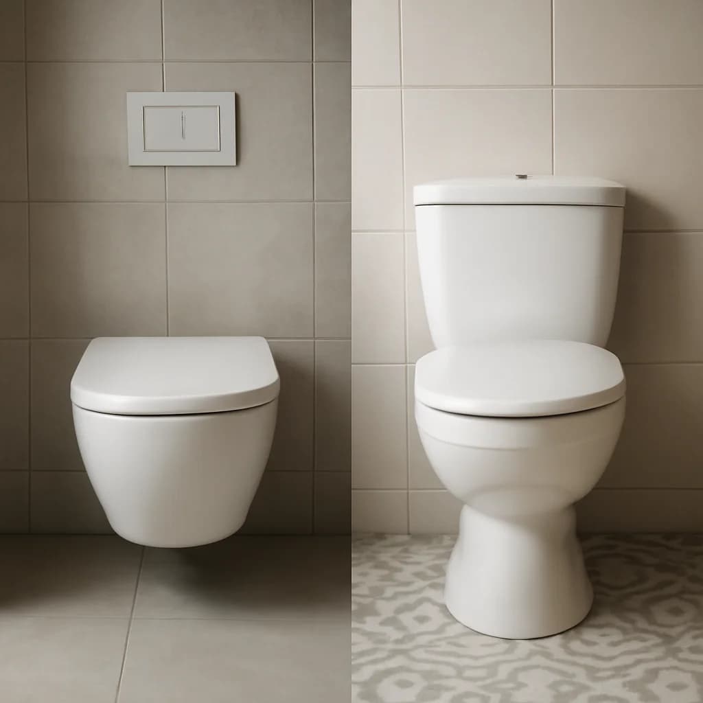 Vas suspendat sau pe pardoseală: cum alegi corect — ilustratie design interior | Kapal Proiect
