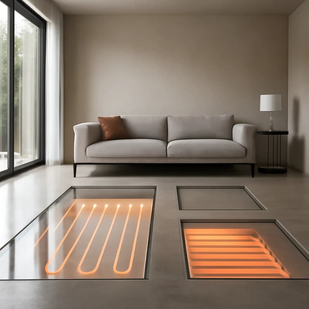 Încălzire în pardoseală: apă sau electrică?