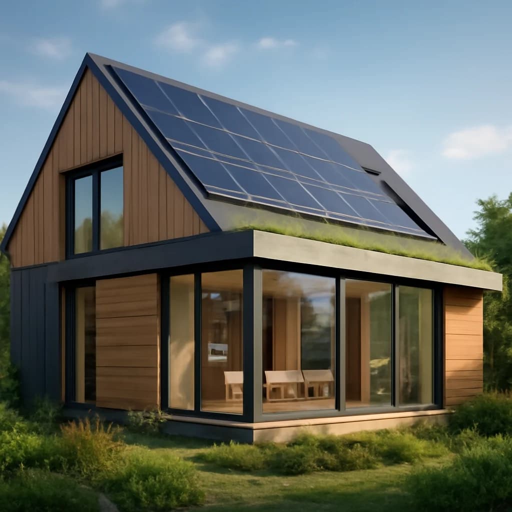 Casă pasivă vs. nZEB: care standard ți se potrivește? — ilustratie energii regenerabile | Kapal Proiect