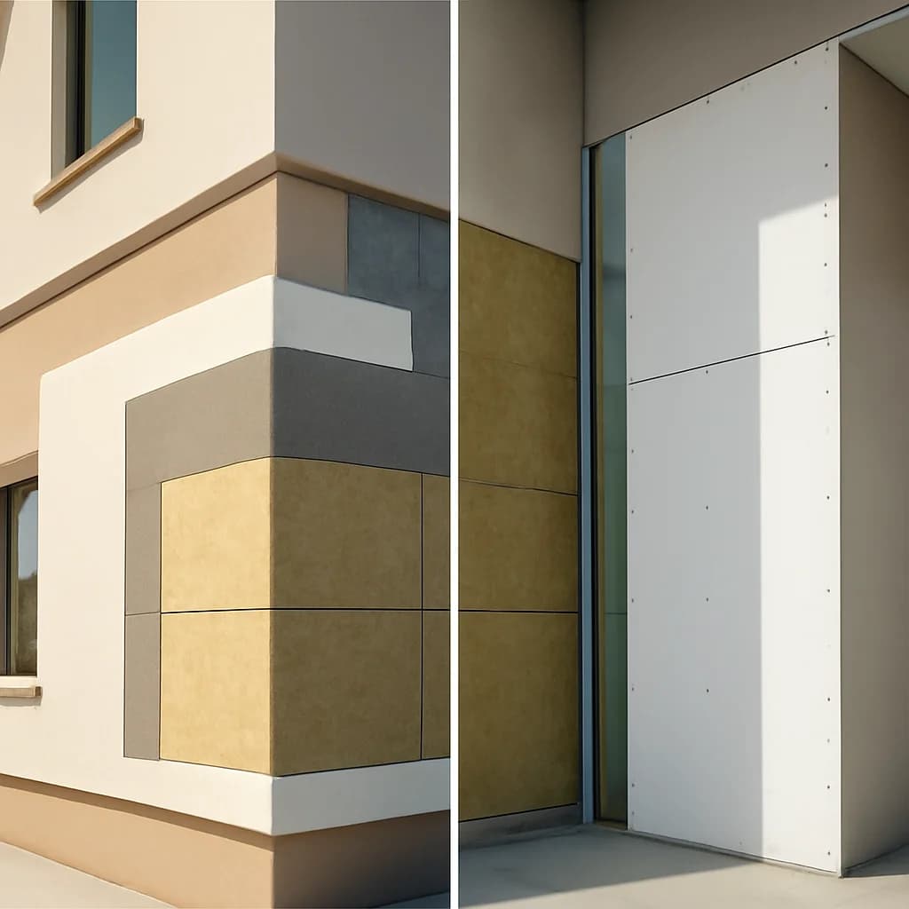 Termoizolație pe interior sau pe exterior: ce alegi? — ilustratie arhitectură | Kapal Proiect