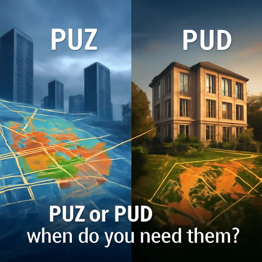 PUZ sau PUD: ce poate cere autoritatea și de ce contează — ilustratie drept imobiliar | Kapal Proiect