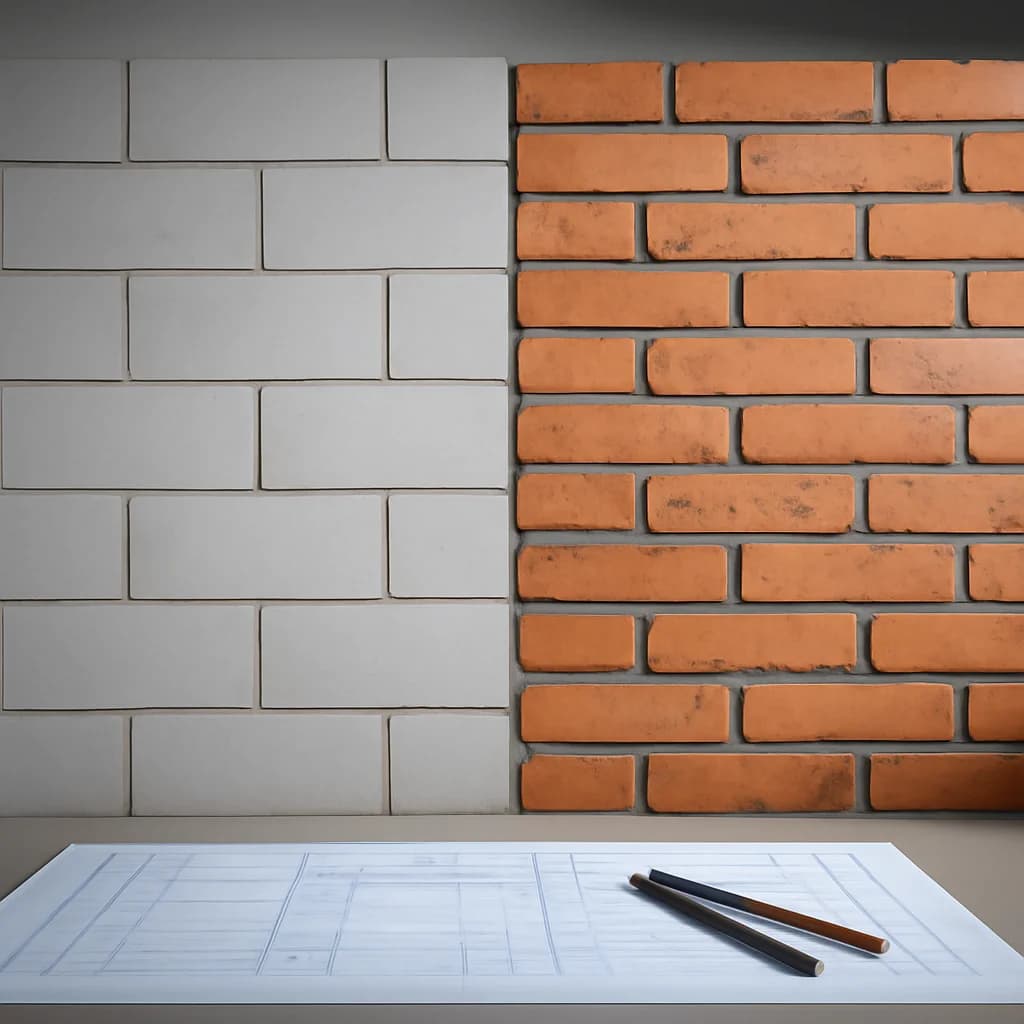 BCA sau cărămidă ceramică: ce alegem pentru pereți? — ilustratie materiale construcții | Kapal Proiect