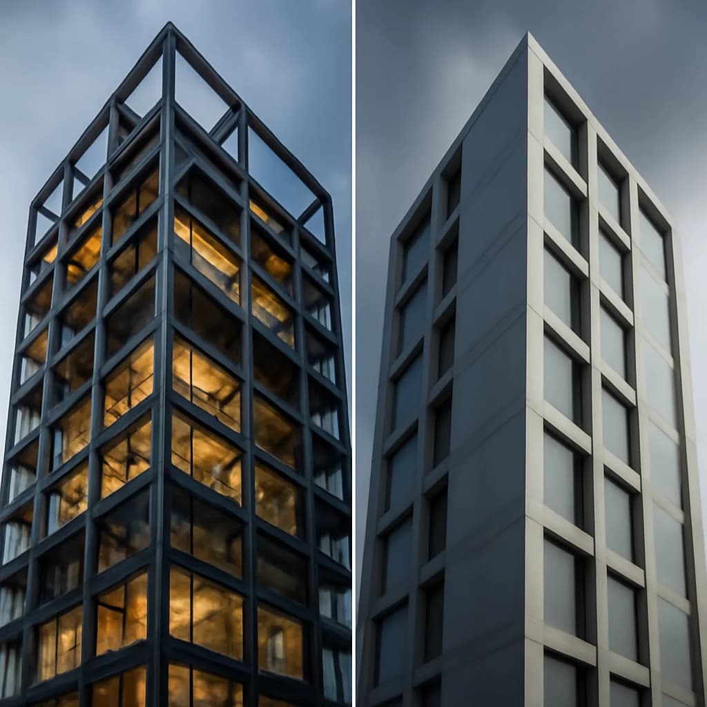 Structură cu diafragme sau cu cadre: cum alegi — ilustratie construcții | Kapal Proiect