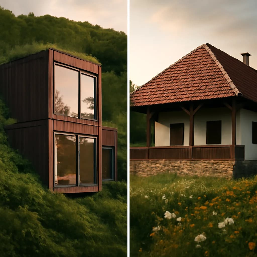 Casă din containere sau casă tradițională?