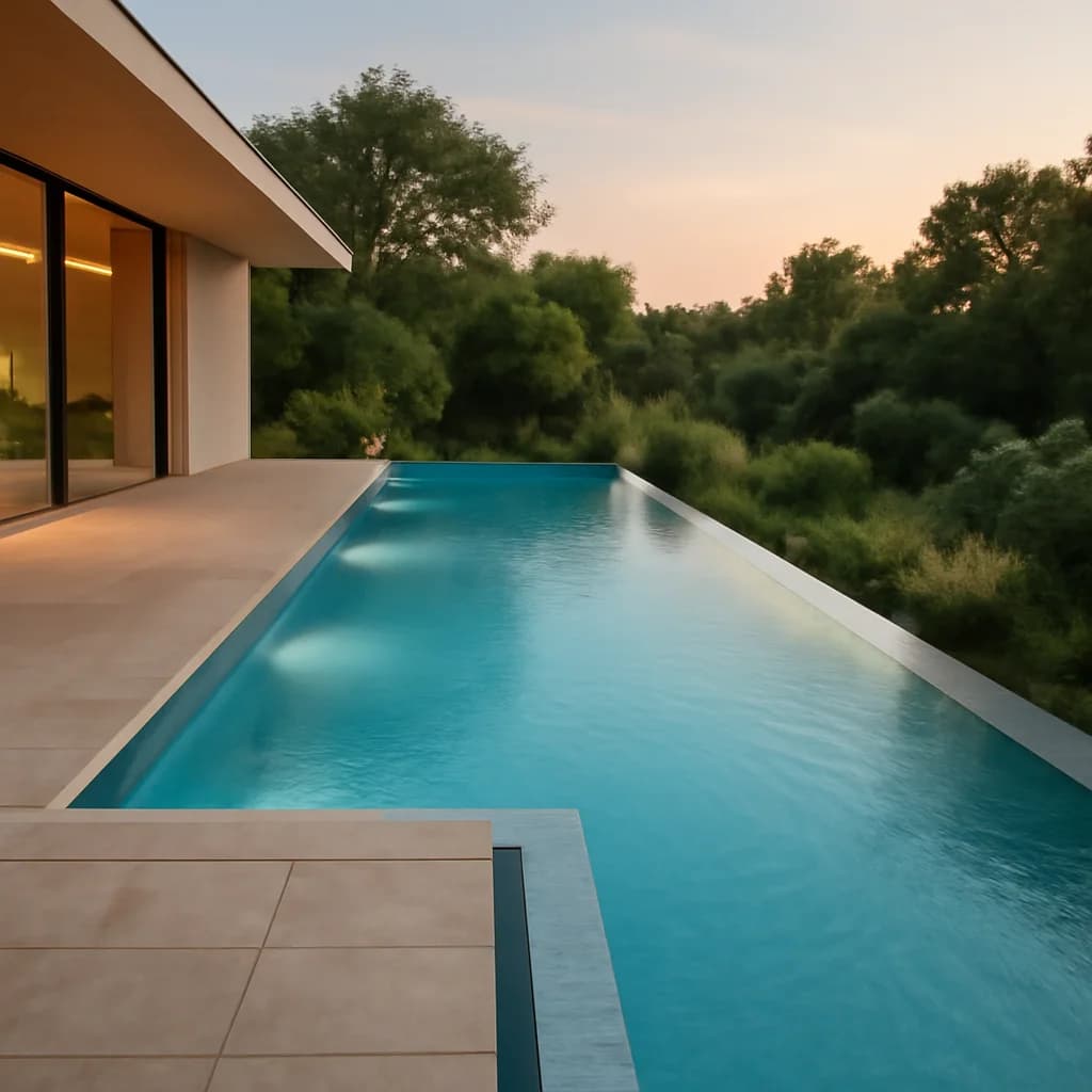 Piscină cu overflow sau cu skimmer: cum alegi sistemul potrivit