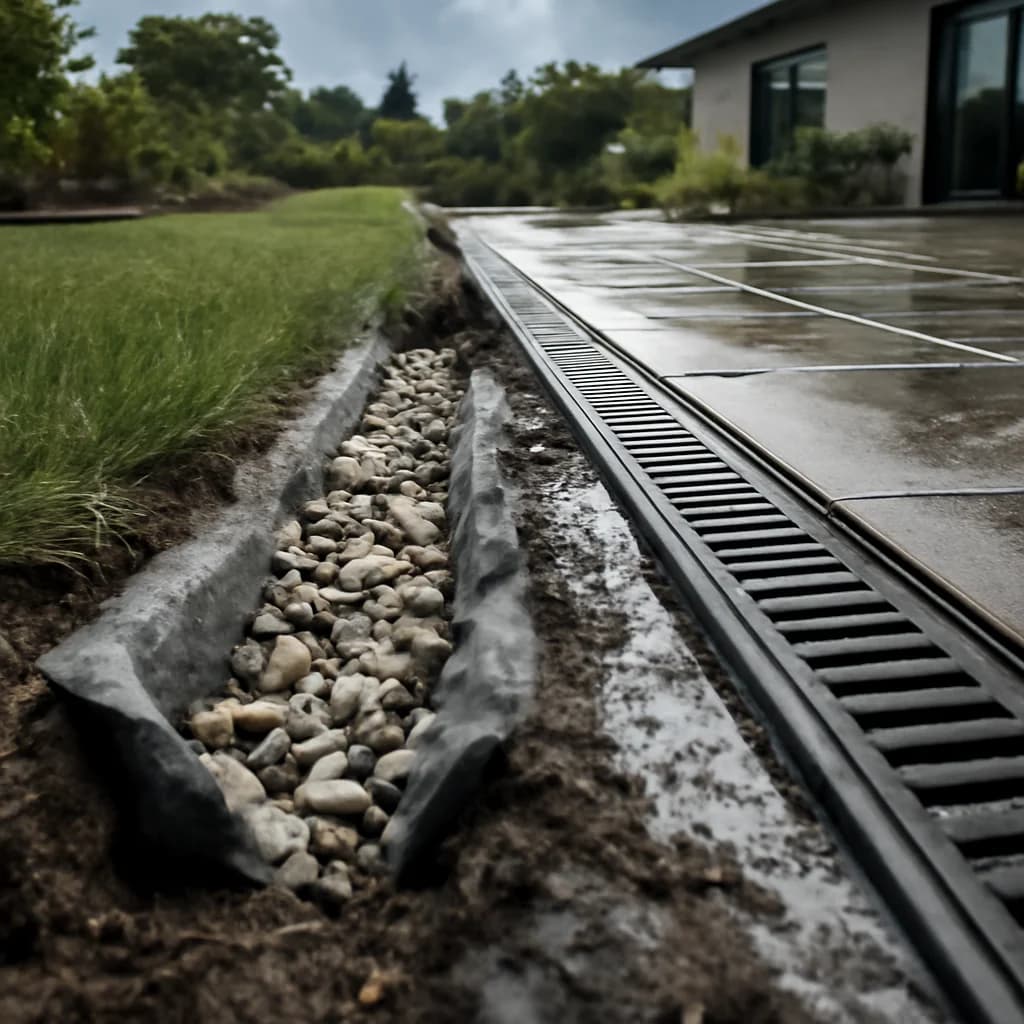 French drain sau rigolă? Ghid practic de alegere pentru curtea ta