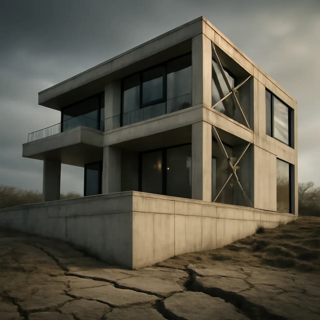 Zona seismică și proiectarea casei: ce schimbă cu adevărat — ilustratie construcții | Kapal Proiect