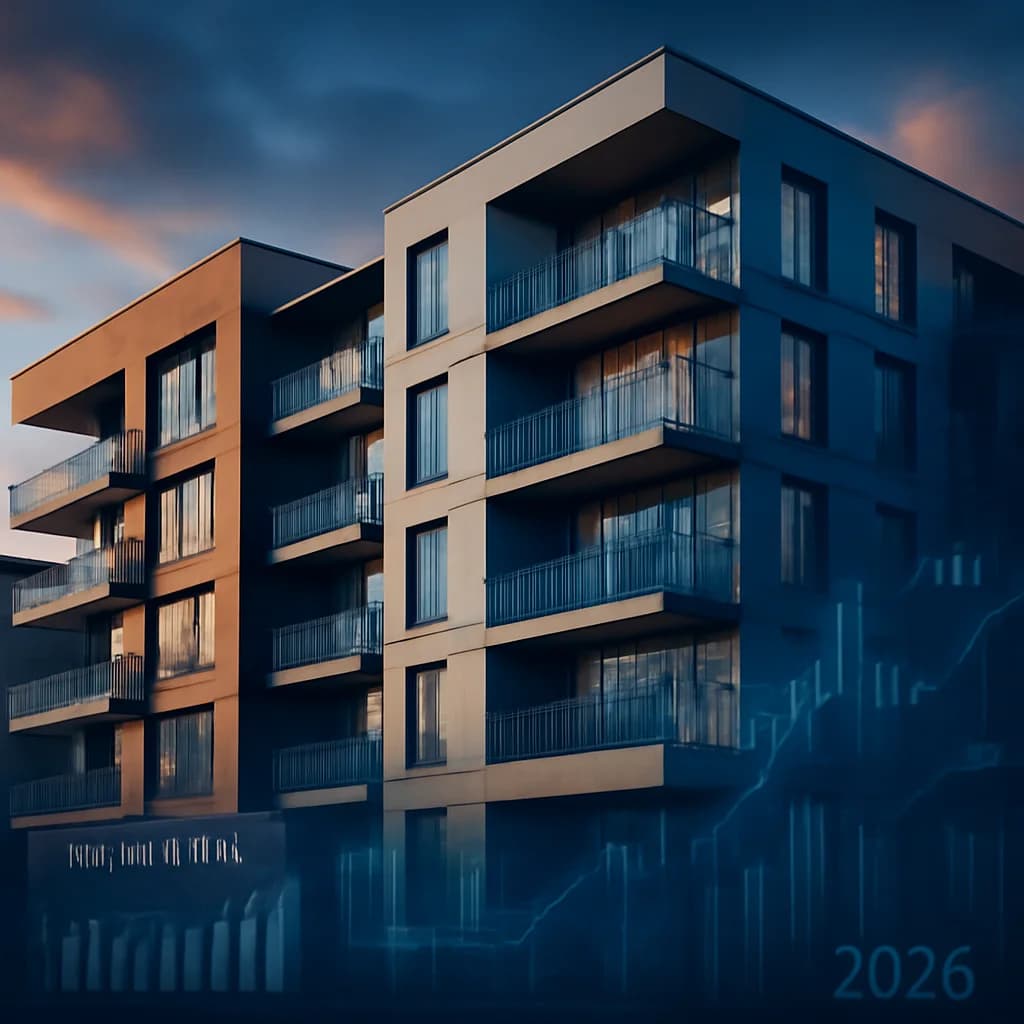 Cum se calculează impozitul pe clădiri în 2026 — ilustratie cadastru și imobiliare | Kapal Proiect