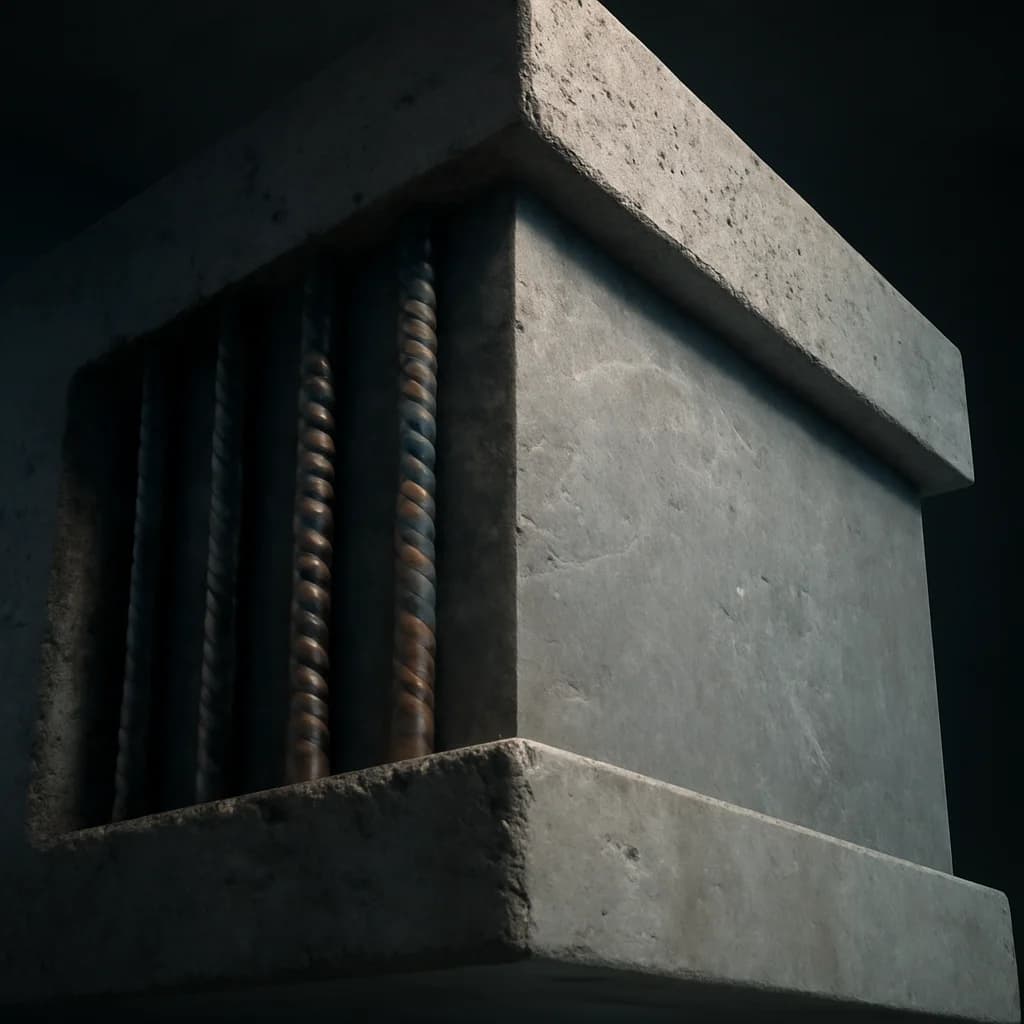 Beton armat cu fibră sau cu oțel clasic? — ilustratie materiale construcții | Kapal Proiect