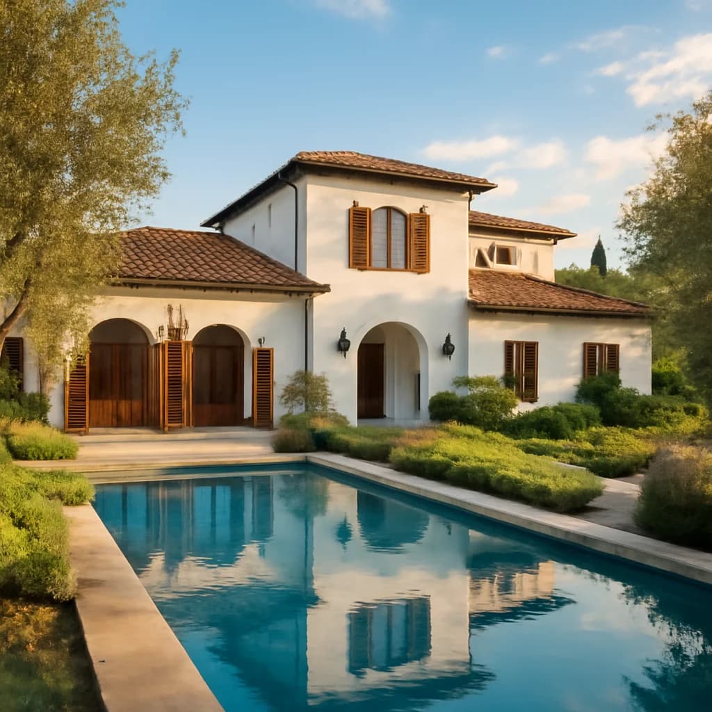 Stil mediteranean: elemente cheie de design și adaptare în România — ilustratie design interior | Kapal Proiect
