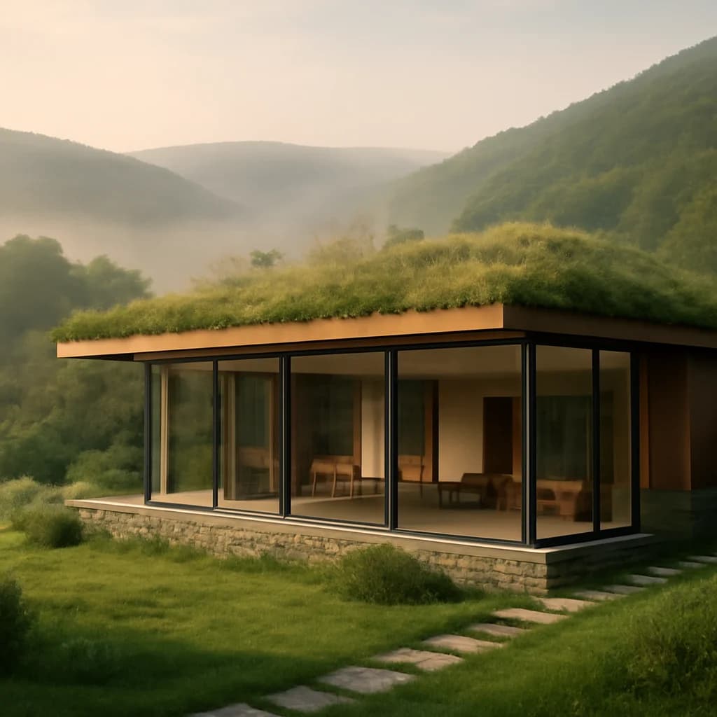 Case din viitor: tendințe în arhitectura rezidențială — ilustratie arhitectură | Kapal Proiect