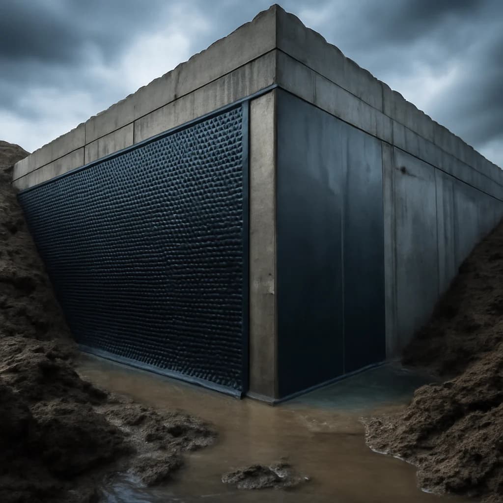 Membrană fundație cu crampoane sau netedă – cum alegi corect — ilustratie construcții | Kapal Proiect