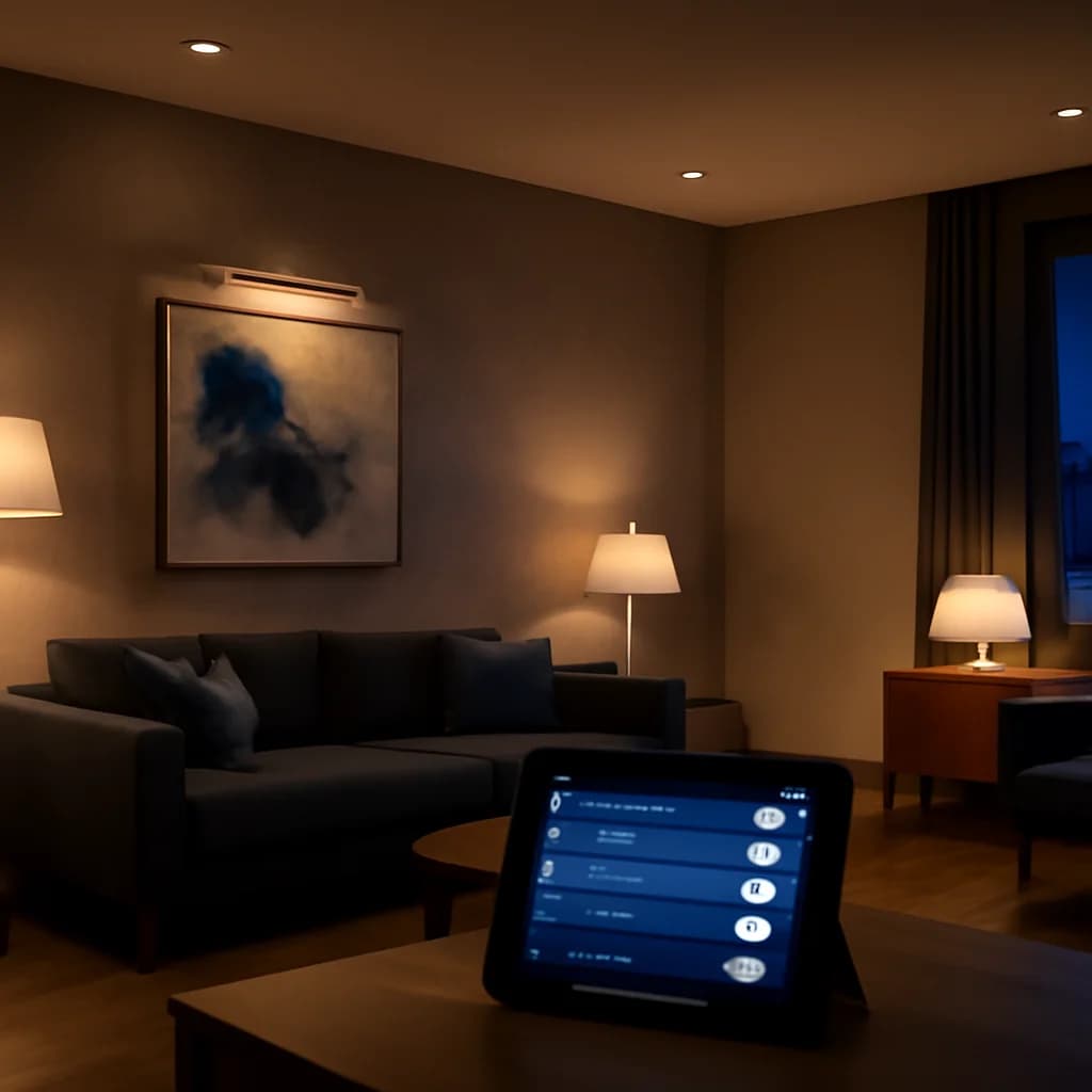 Philips Hue sau IKEA TRÅDFRI? Ghid practic de alegere — ilustratie design interior | Kapal Proiect