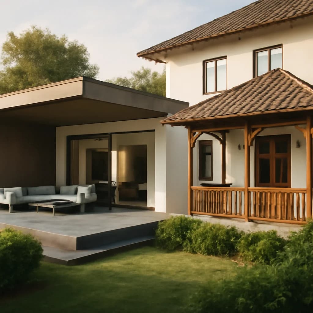 Terasă acoperită sau verandă? Diferențe constructive esențiale