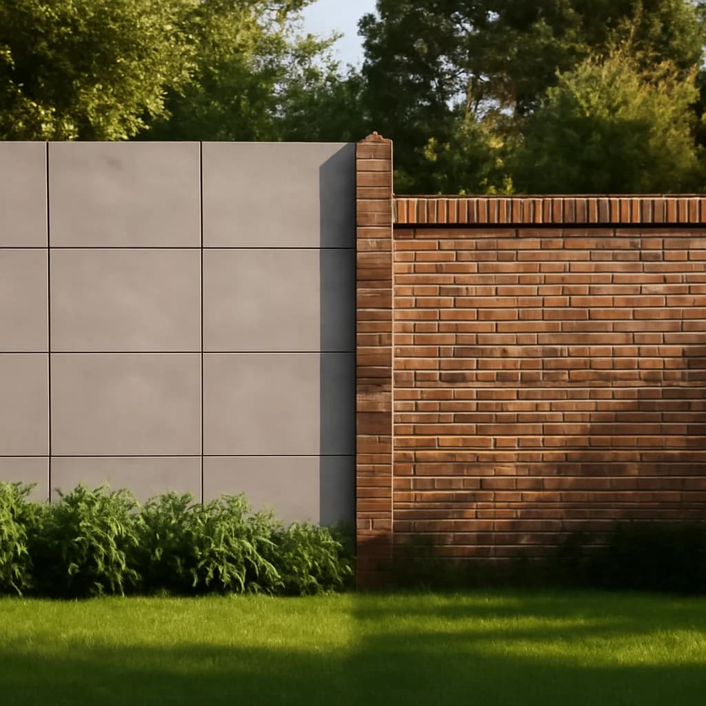 Gard din beton prefabricat sau din zidărie: cum alegi — ilustratie construcții | Kapal Proiect
