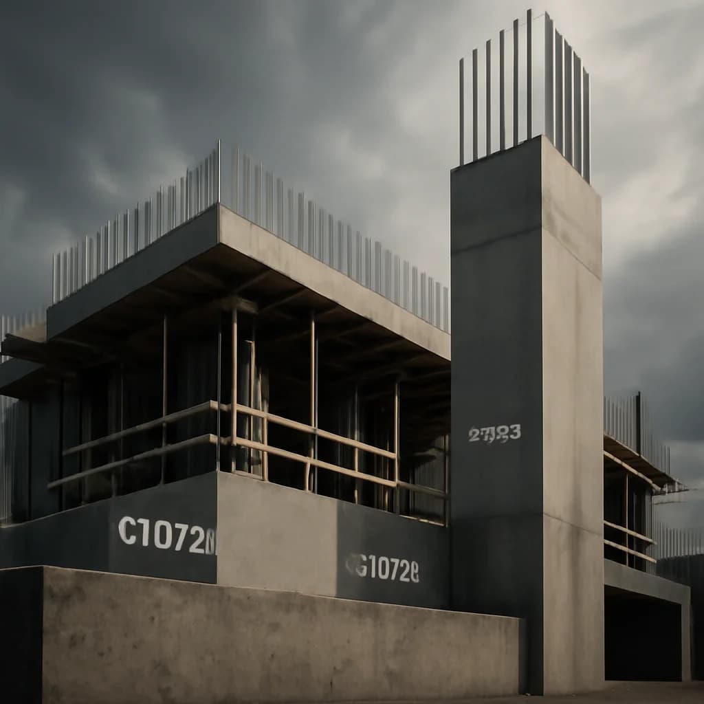 Clase de beton C16/20, C20/25, C25/30: unde se folosește — ilustratie materiale construcții | Kapal Proiect