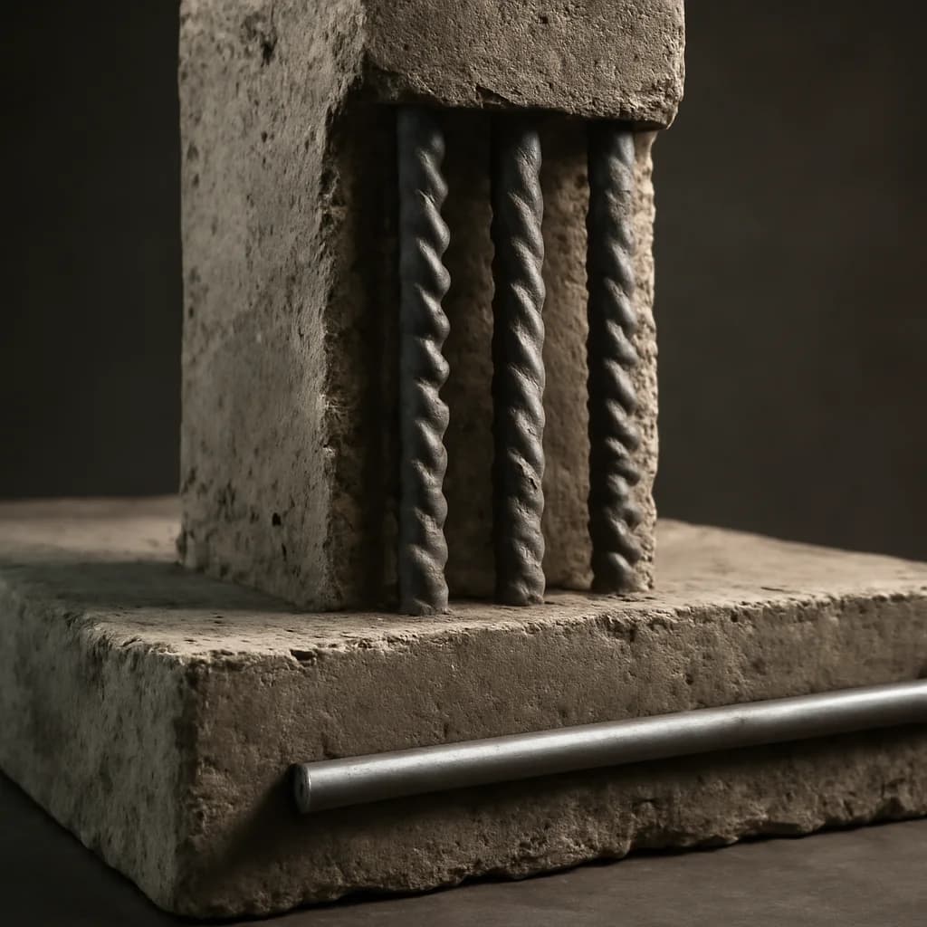 Fier beton nervurat sau neted: cum alegi armătura corectă — ilustratie construcții | Kapal Proiect