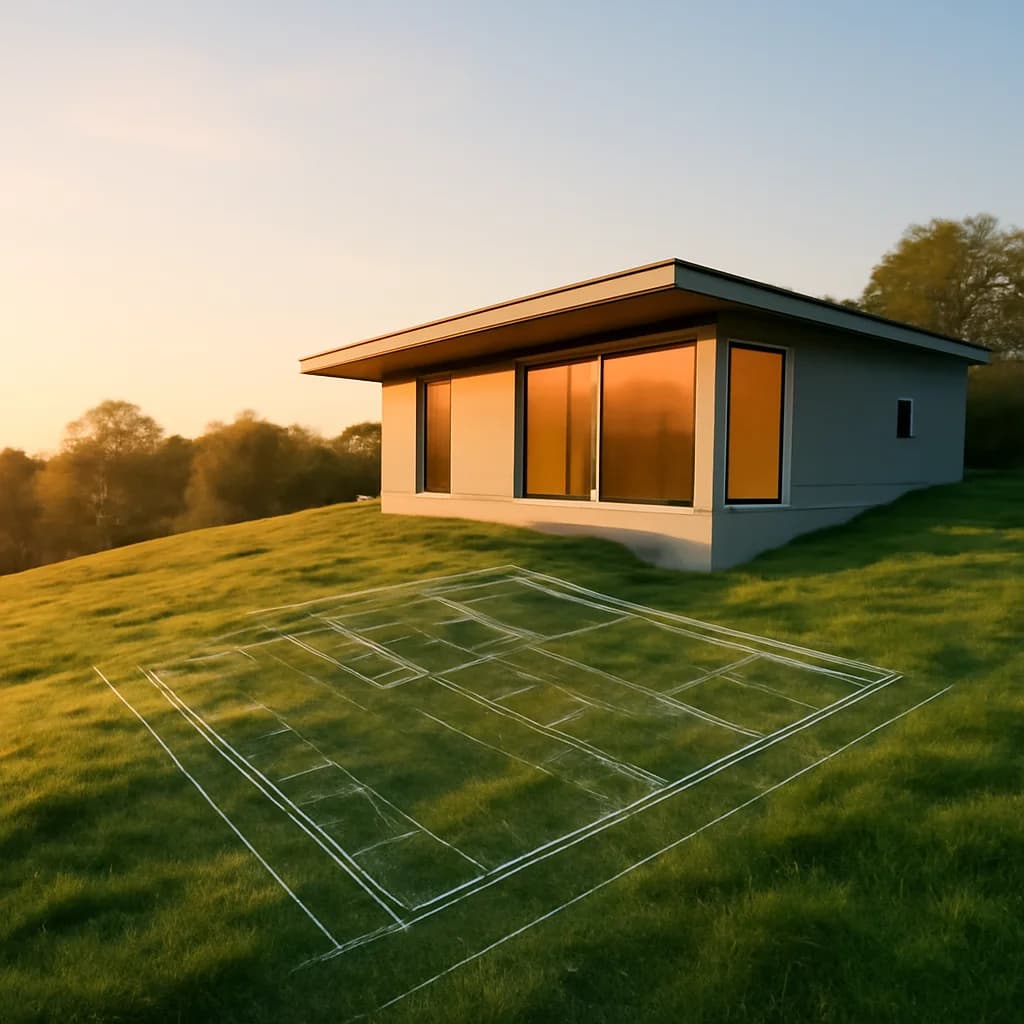 Cum alegi terenul ideal pentru casă: ghid de analiză — ilustratie cadastru și imobiliare | Kapal Proiect