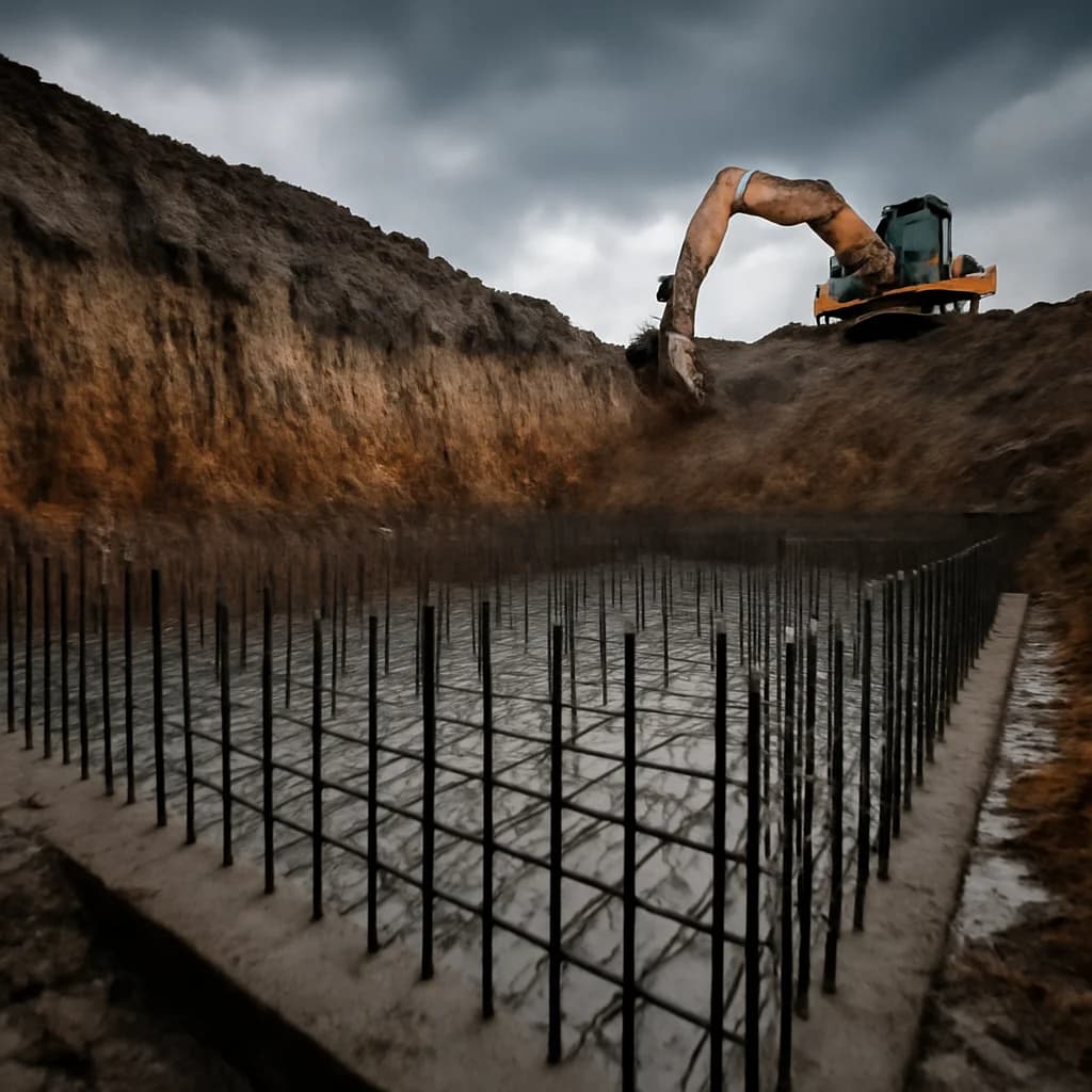 Excavația pentru fundație: cum se face corect