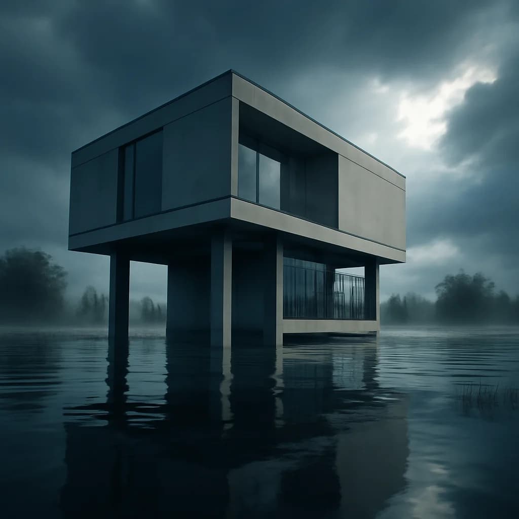 Teren în zonă inundabilă: se poate construi?