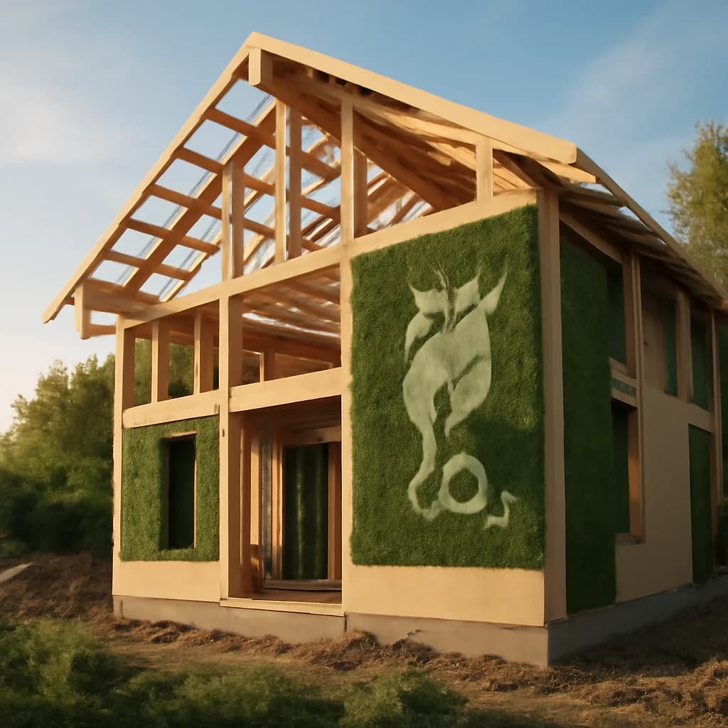 Amprenta de carbon a unei case: cum calculezi și reduci — ilustratie cadastru și imobiliare | Kapal Proiect