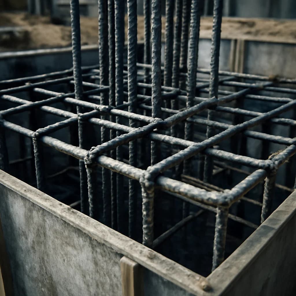 Armătură fundație: cum se dimensionează corect