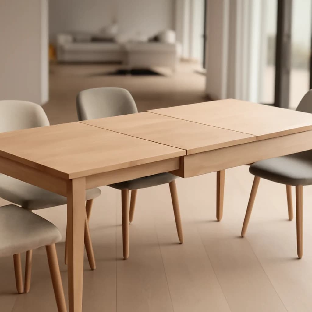 Masă de dining extensibilă sau fixă: ce alegem — ilustratie design interior | Kapal Proiect