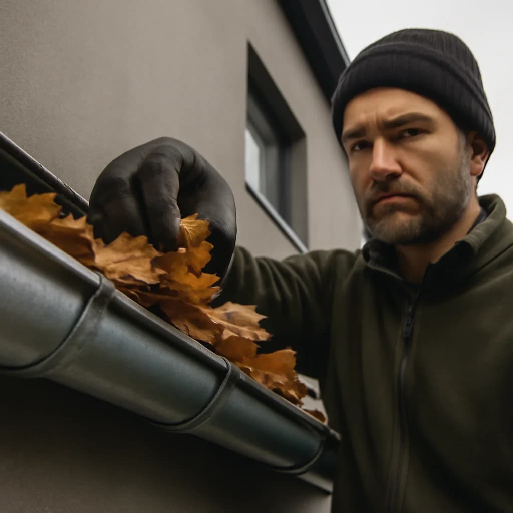 Curățarea jgheaburilor: de câte ori pe an și cum — ilustratie construcții | Kapal Proiect