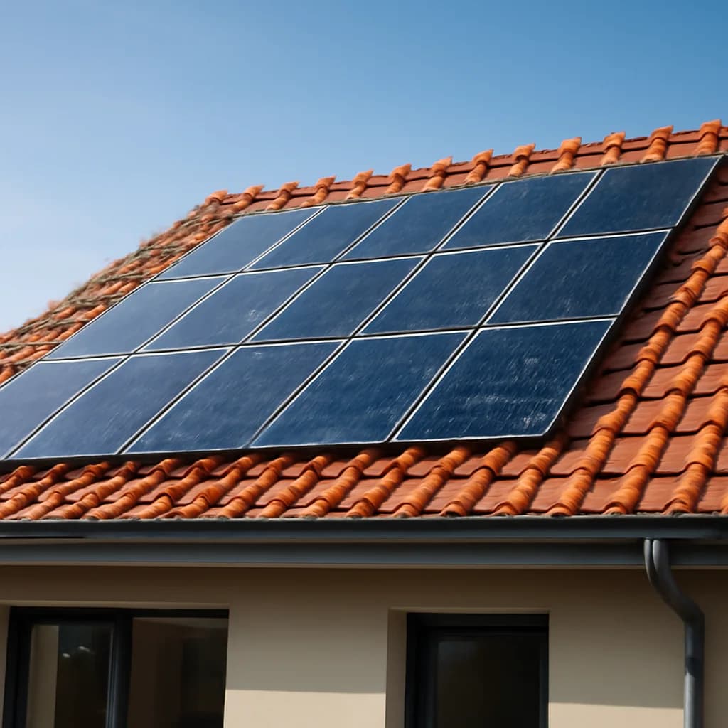 Întreținerea panourilor fotovoltaice: curățare și verificare — ilustratie energii regenerabile | Kapal Proiect