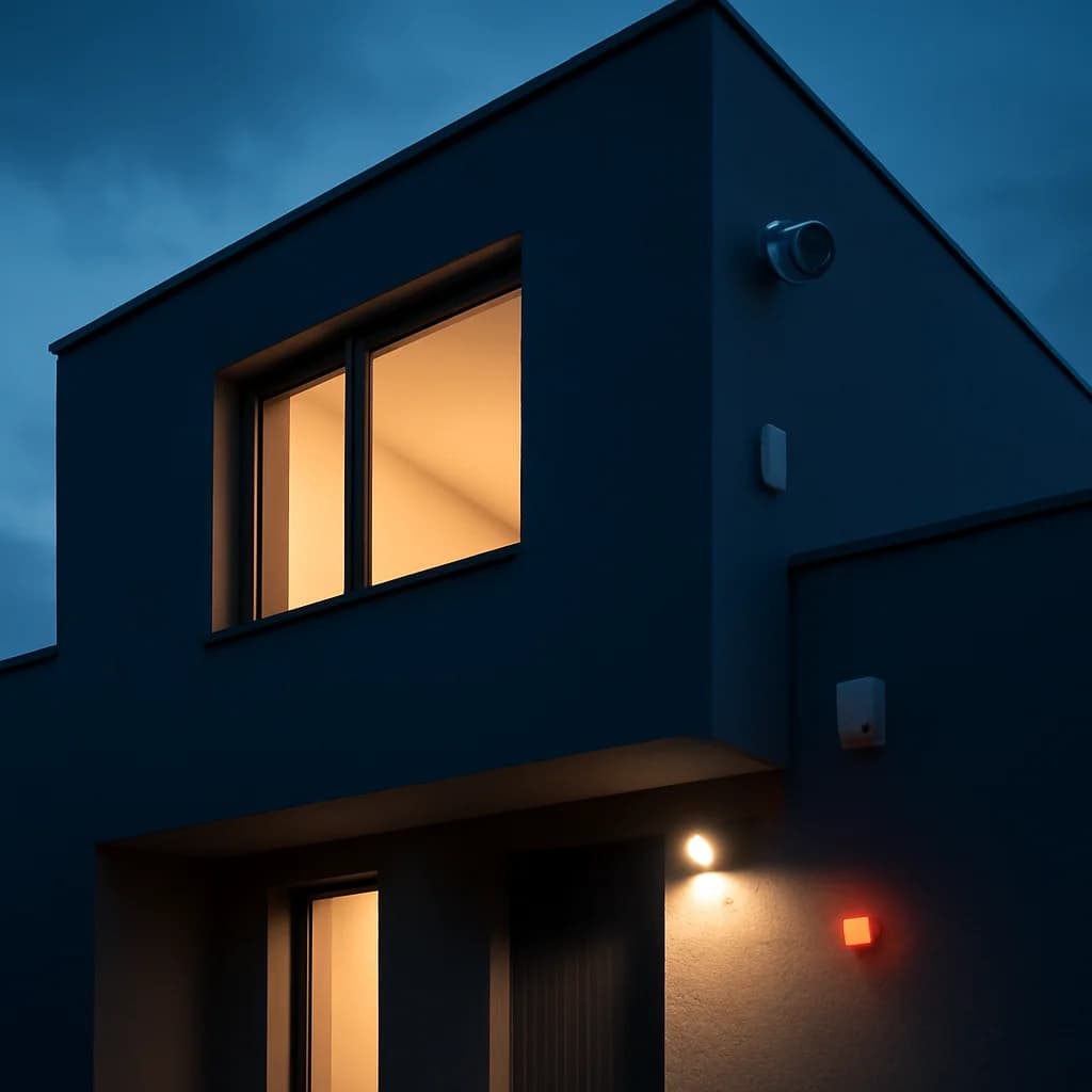 Sistem de alarmă cu sau fără monitorizare 24/7: Ghid de alegere — ilustratie smart home tehnologii | Kapal Proiect