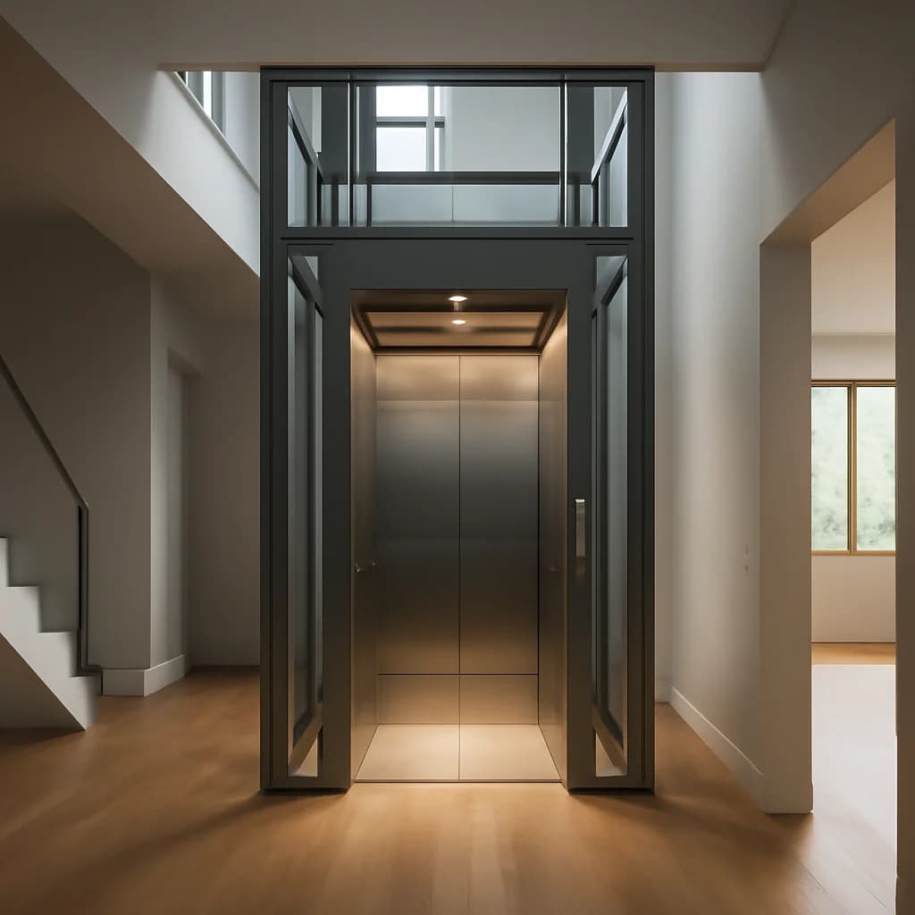 Lift de persoane în casă: tipuri și criterii de alegere — ilustratie construcții rezidențiale | Kapal Proiect