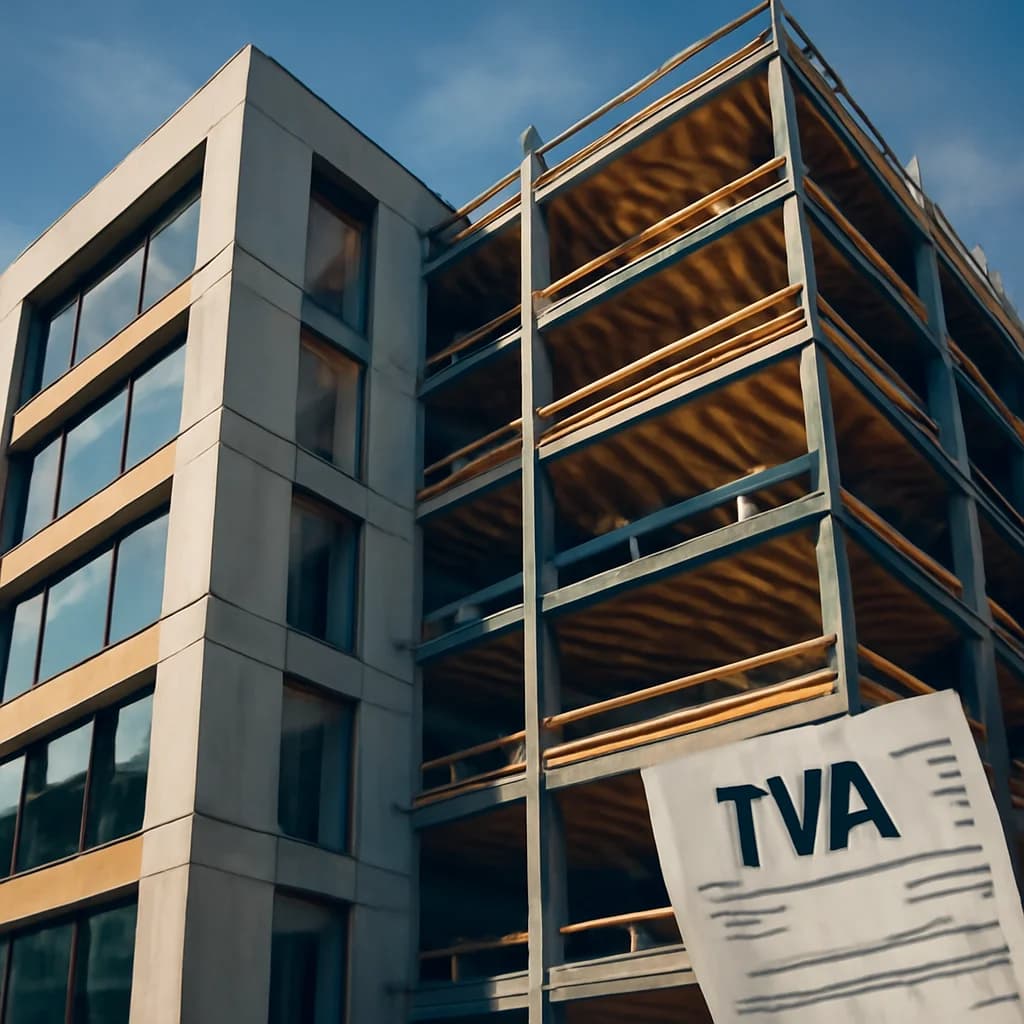 TVA la construcții: cota de 5% sau 19%? — ilustratie cadastru și imobiliare | Kapal Proiect