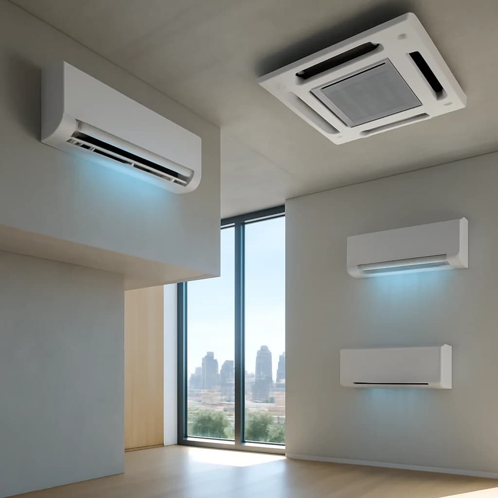 Daikin, Mitsubishi sau Gree: ce sistem de aer condiționat alegi? — ilustratie cadastru și imobiliare | Kapal Proiect