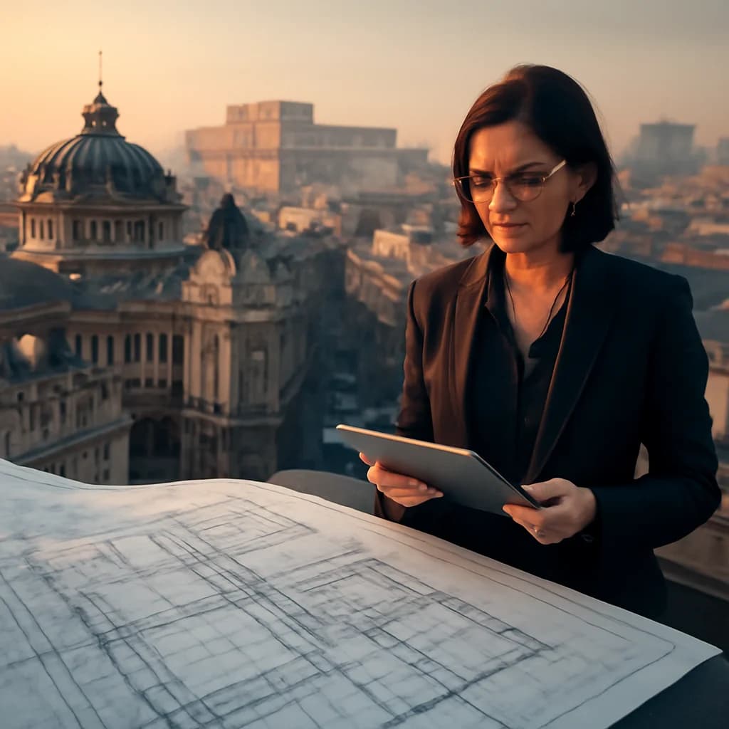 Cum alegi arhitectul potrivit: ce contează cu adevărat — ilustratie arhitectură | Kapal Proiect
