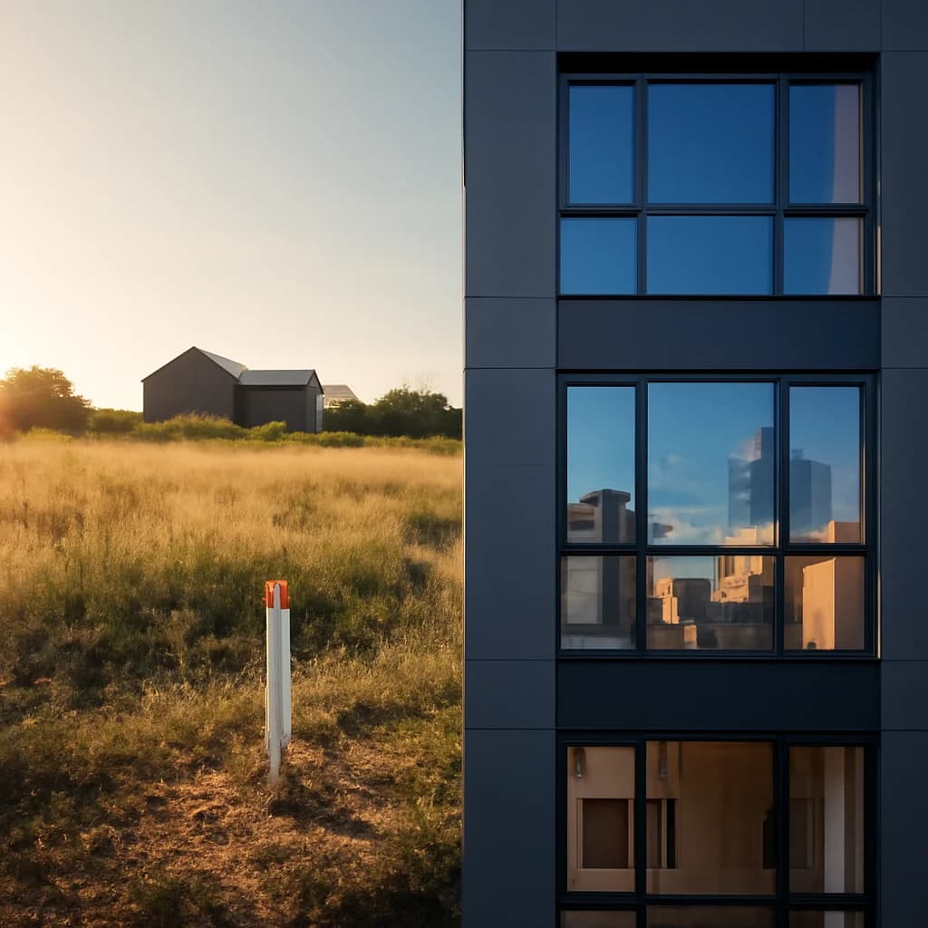 Teren sau apartament — ce cumperi mai întâi?