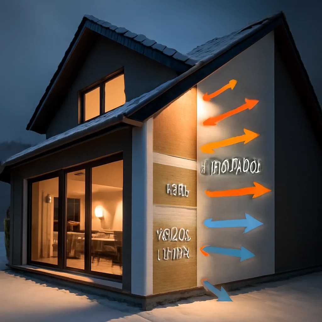 Cum funcționează termoizolația casei: materiale și sisteme — ilustratie construcții | Kapal Proiect