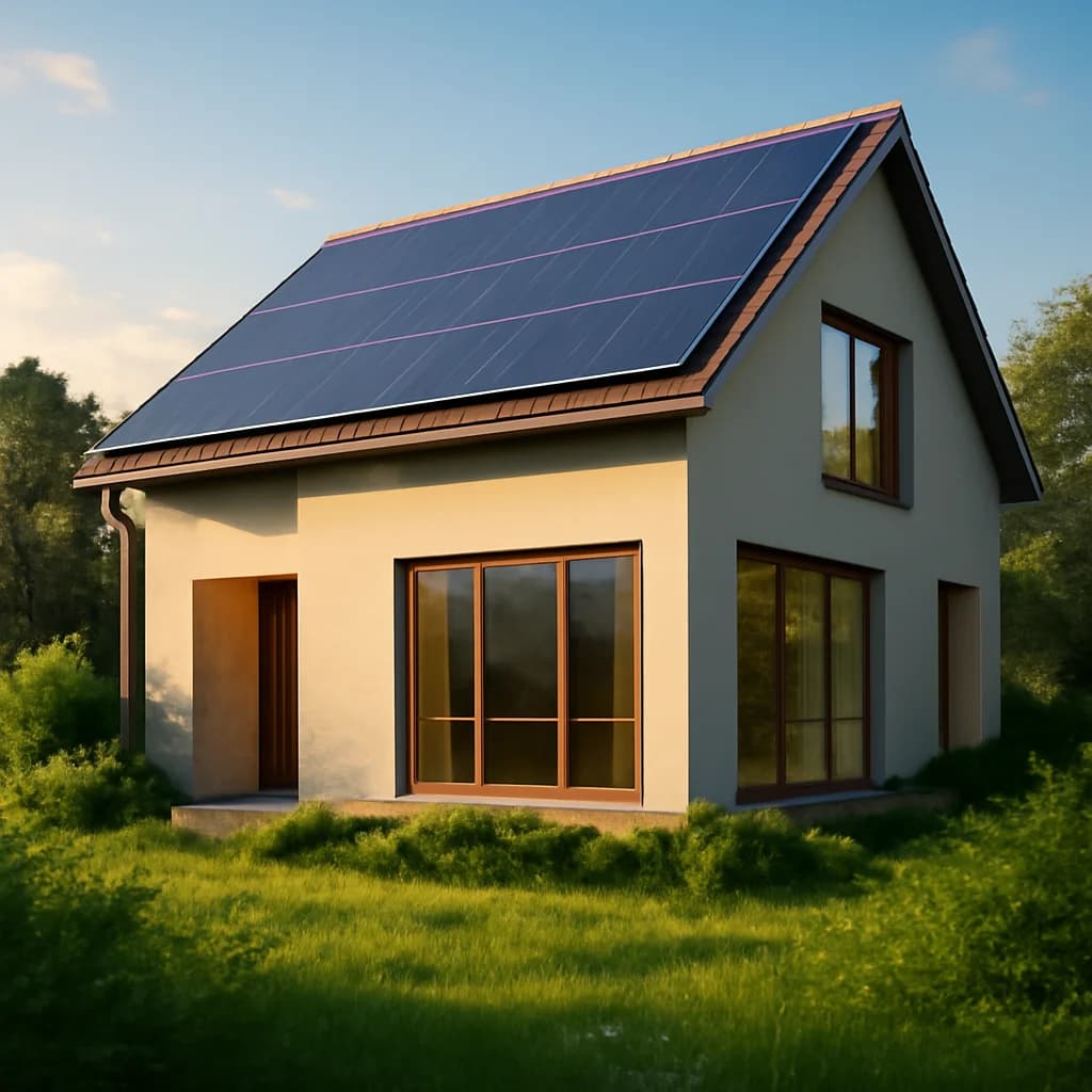 Cum citești clasa energetică a unei locuințe — ilustratie sustenabilitate | Kapal Proiect