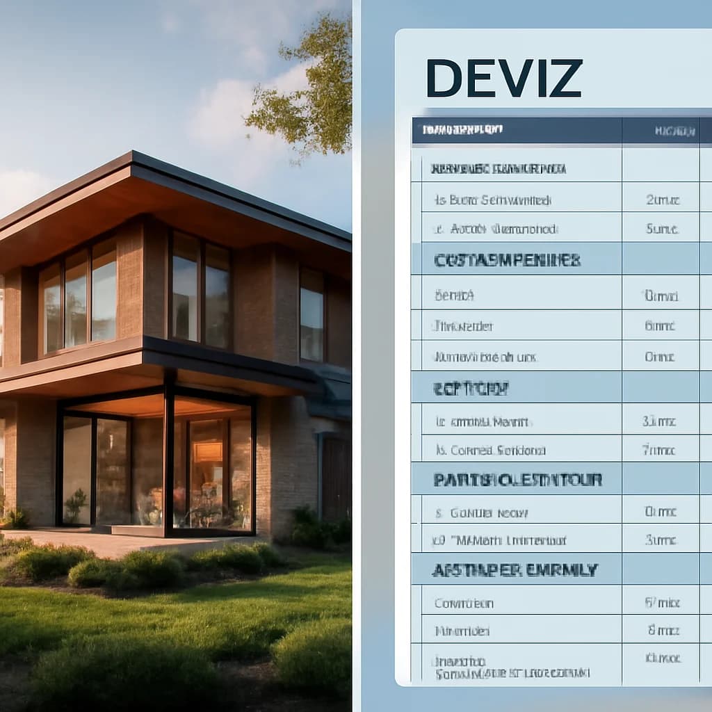 Cum citești și verifici un deviz de lucrări — construcții, imagine 3 | Kapal Proiect