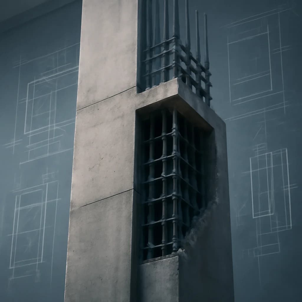 Cum se calculează secțiunea unui stâlp de beton armat — ilustratie construcții | Kapal Proiect