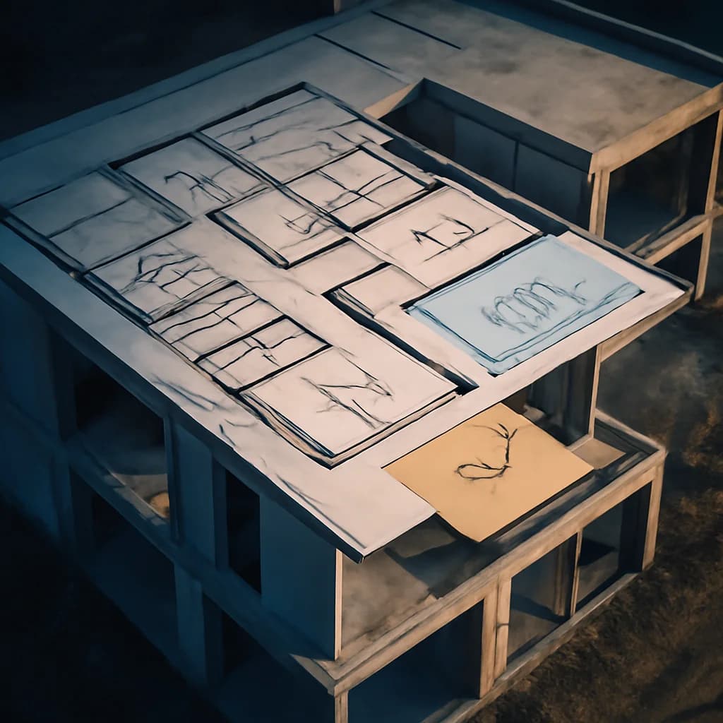 Suprafață utilă vs. construită: cum le calculezi corect — ilustratie cadastru și imobiliare | Kapal Proiect